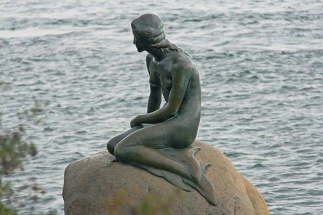 socha mořské panny